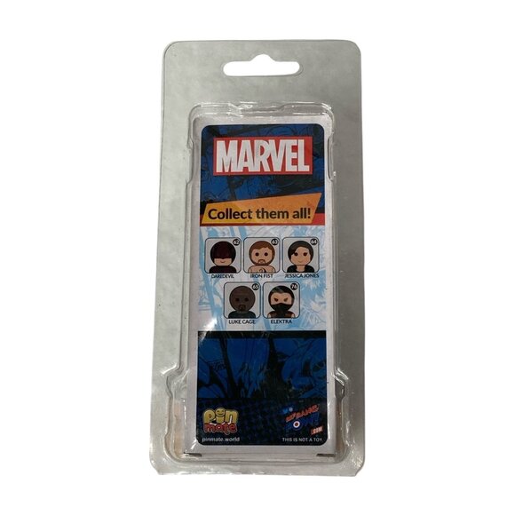 Marvel Pin Mate Wooden Figure Collectibles Iron Fist Elektra Daredevil 62 63 76 - Picture 7 of 8
